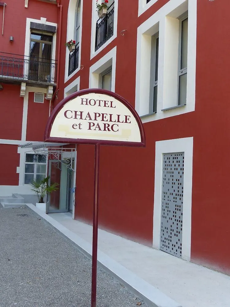 Hotel Chapelle Et Parc Lourdes 4*,  Francia